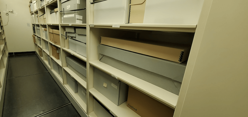 Map Preservation Archive Shelving