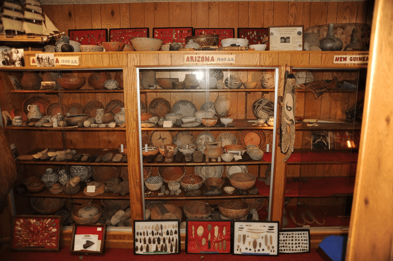 Items and indian artifacts on Miller’s property