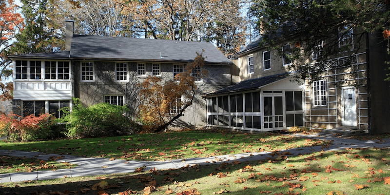 Eleanor Roosevelt’s Val-Kill Cottage located in Hyde Park, New York