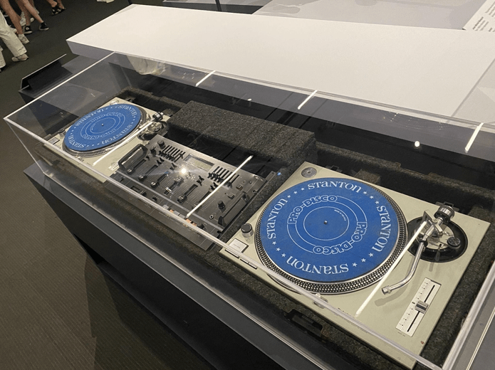 A pair of Technic 1200 Turntables