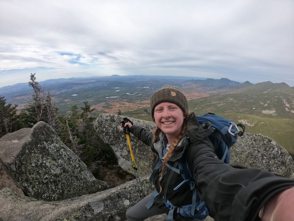 Amanda Haddock Selfie From Mountain Top